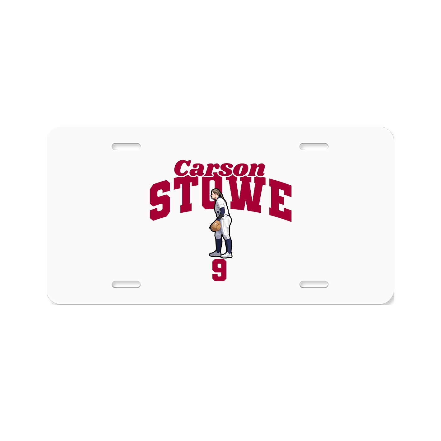 License Plate — Signature Arch in Classic