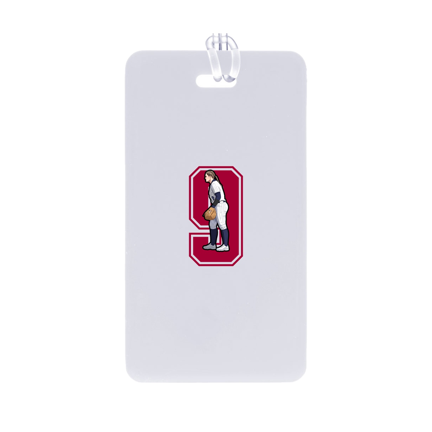 Bag Tag — Number in Classic