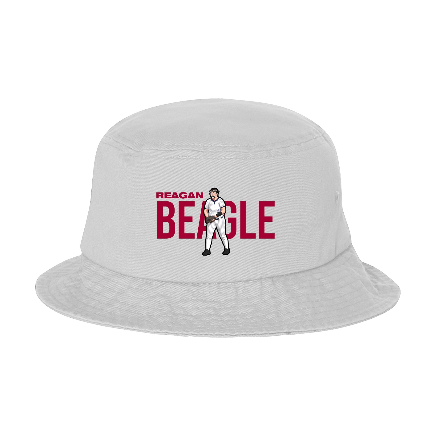 Bucket Cap — Player Name in White