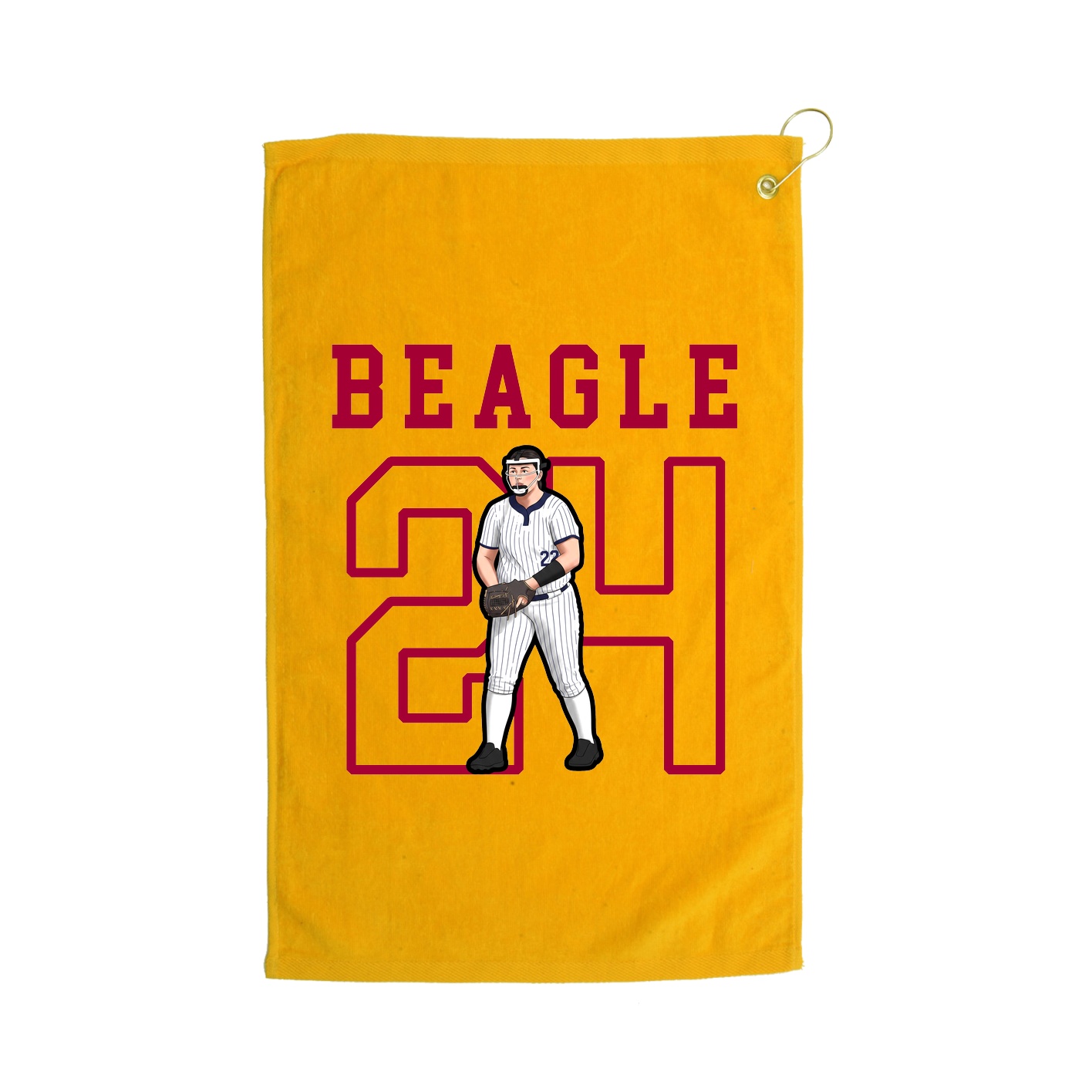 Golf Towel — Shirsey in Gold