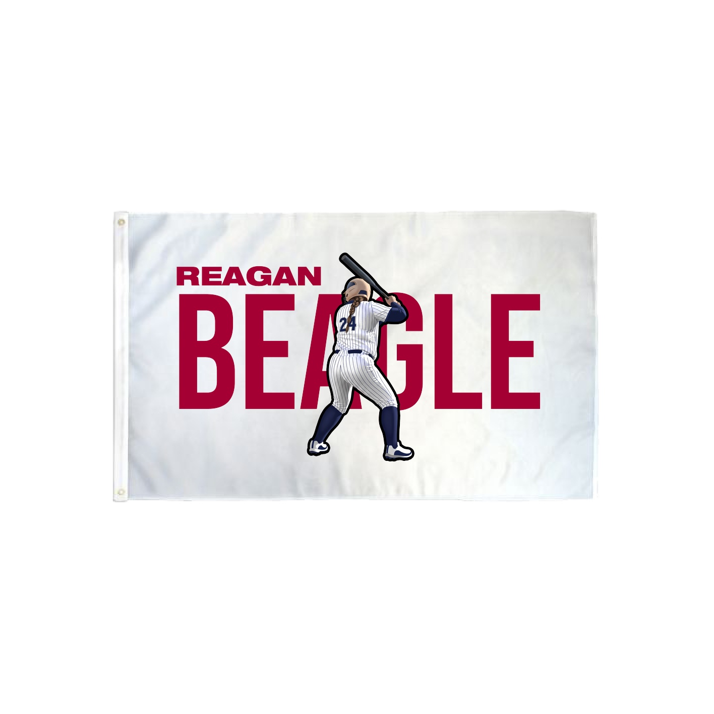 3x5 Flag — Player Name in Classic