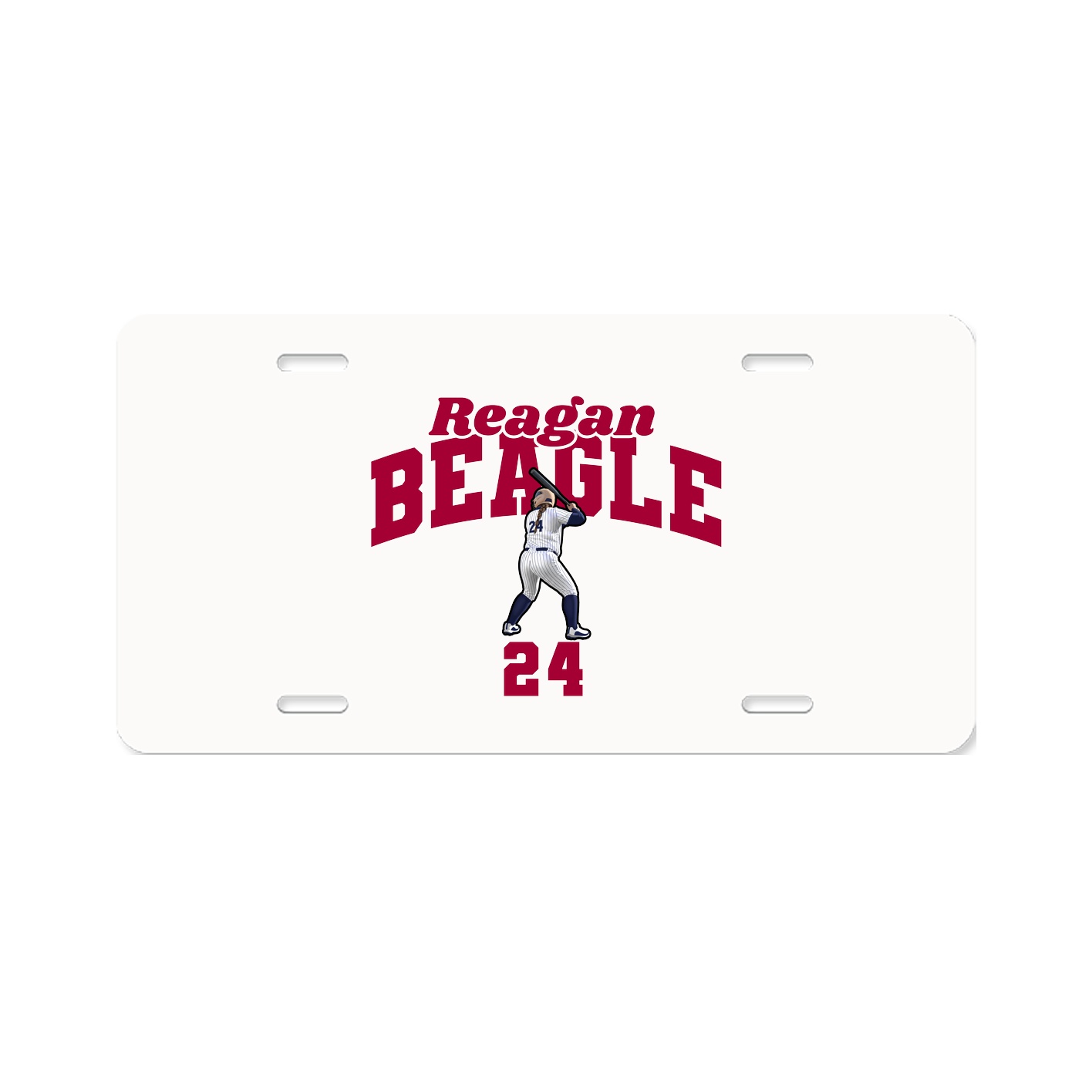 License Plate — Signature Arch in Classic