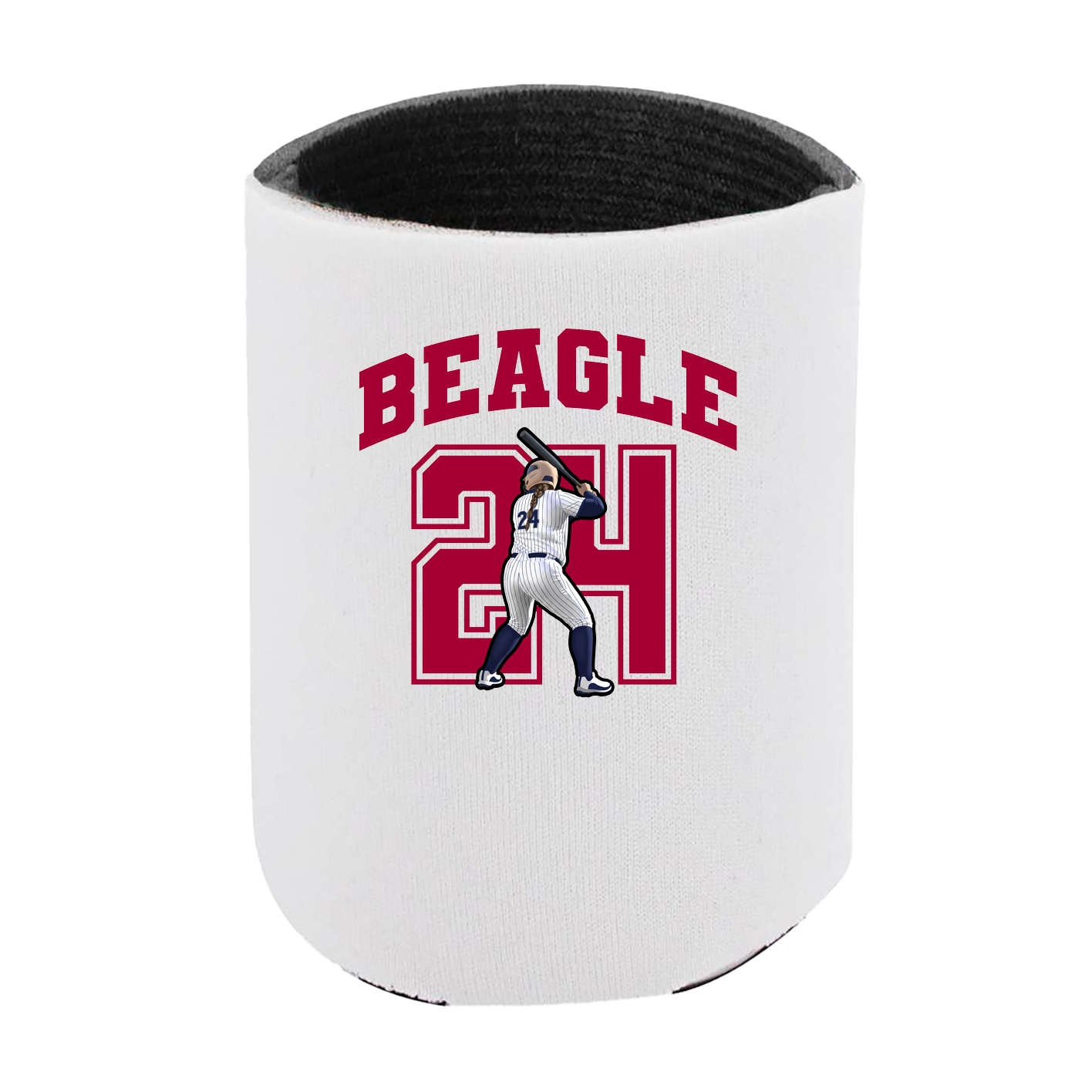 Can Holder — Number in White