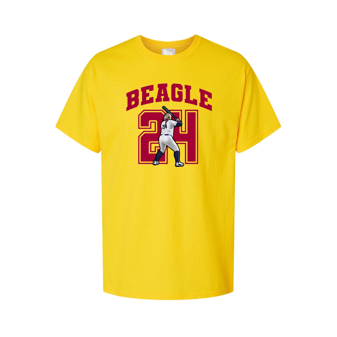 Tee — Number in Gold