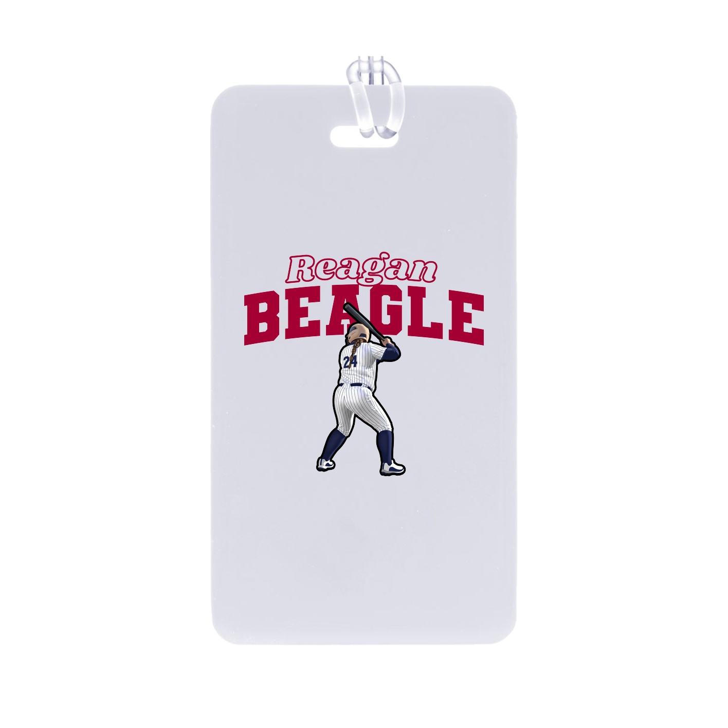 Bag Tag — Name Arch in Classic