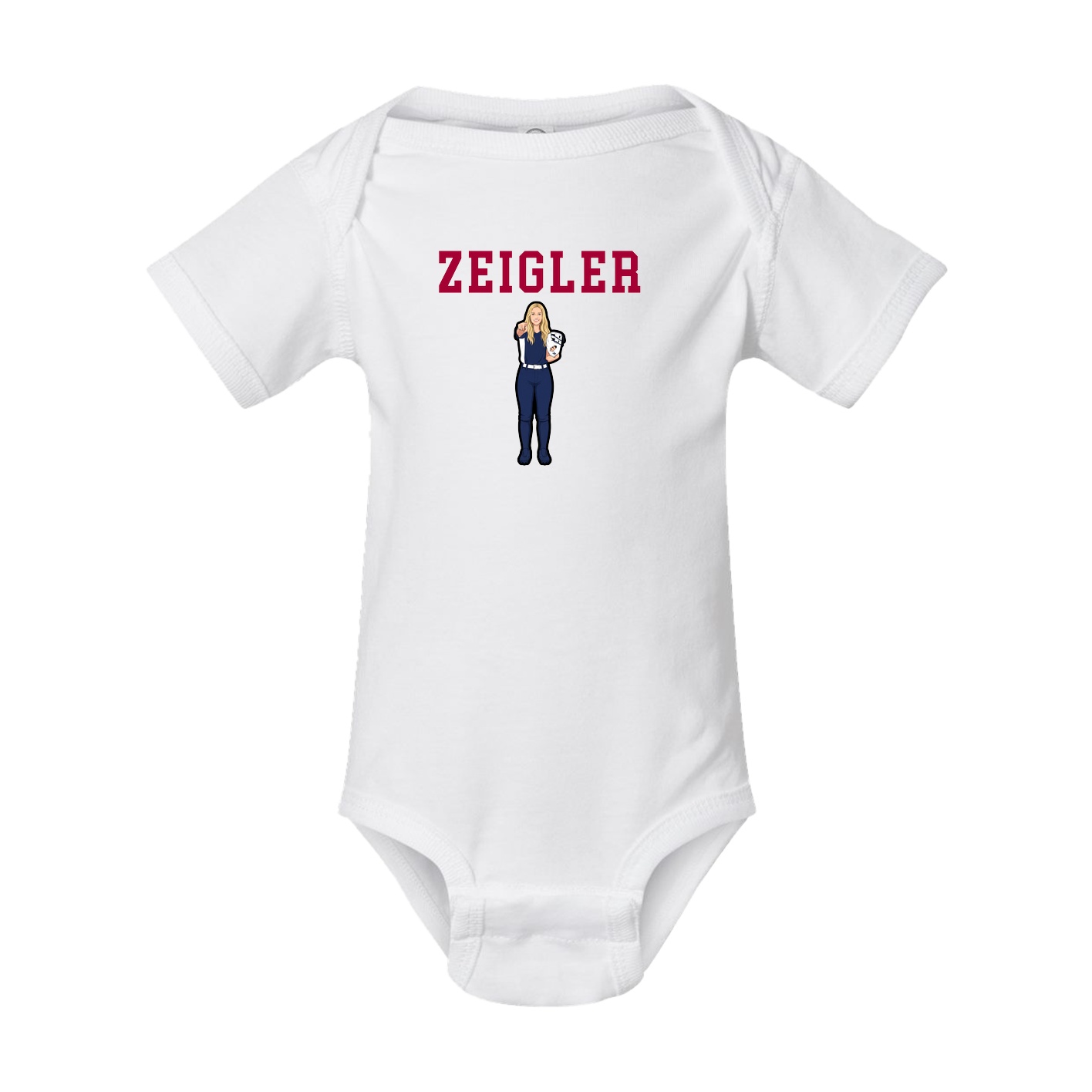 Baby Onesie — Shirsey in White