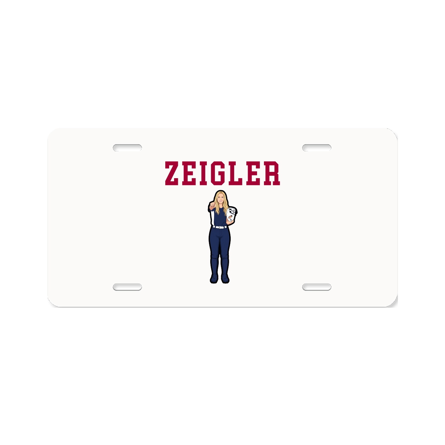 License Plate — Shirsey in Classic