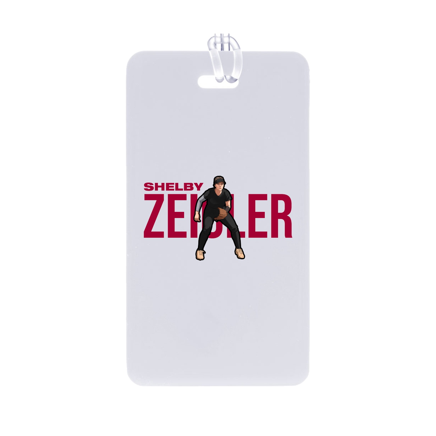 Bag Tag — Player Name in Classic