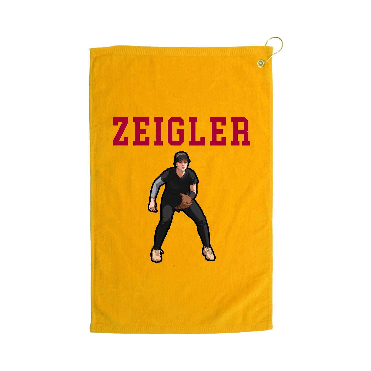 Golf Towel — Shirsey in Gold