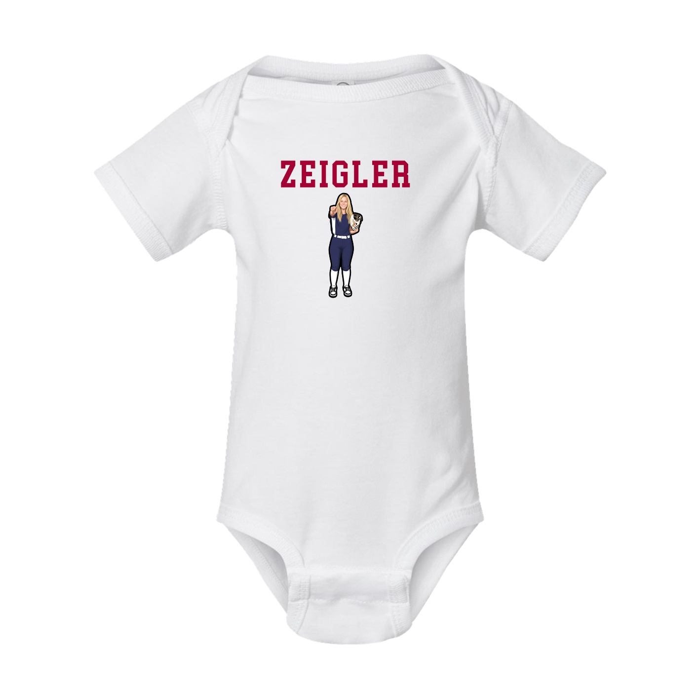 Baby Onesie — Shirsey in White