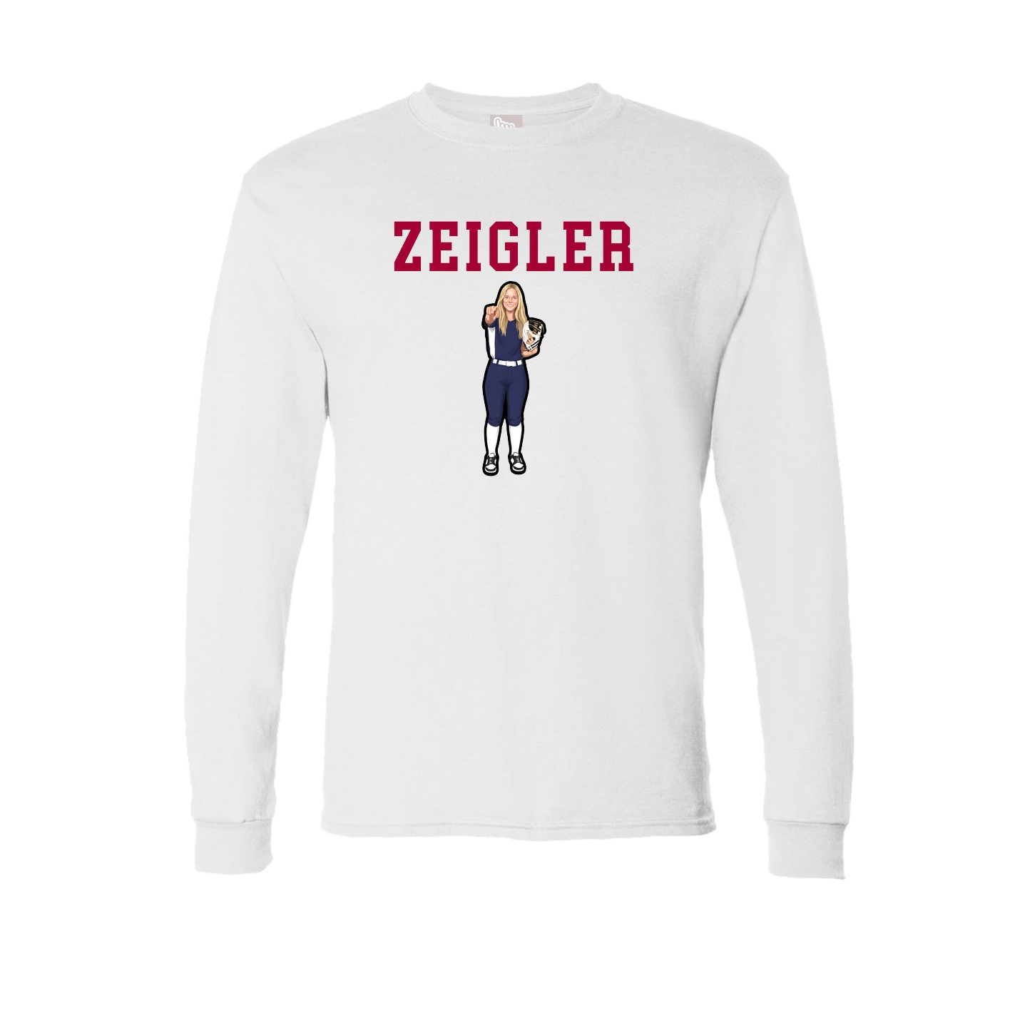 Long Sleeve Tee — Shirsey in White