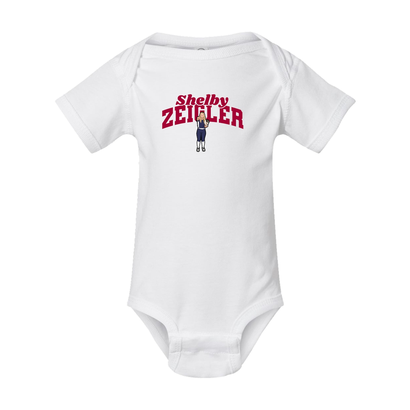 Baby Onesie — Signature Arch in White