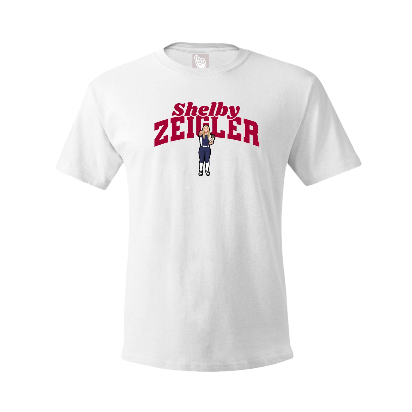 Tee — Signature Arch in White