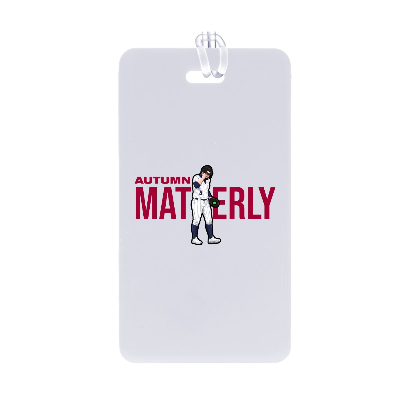 Bag Tag — Player Name in Classic