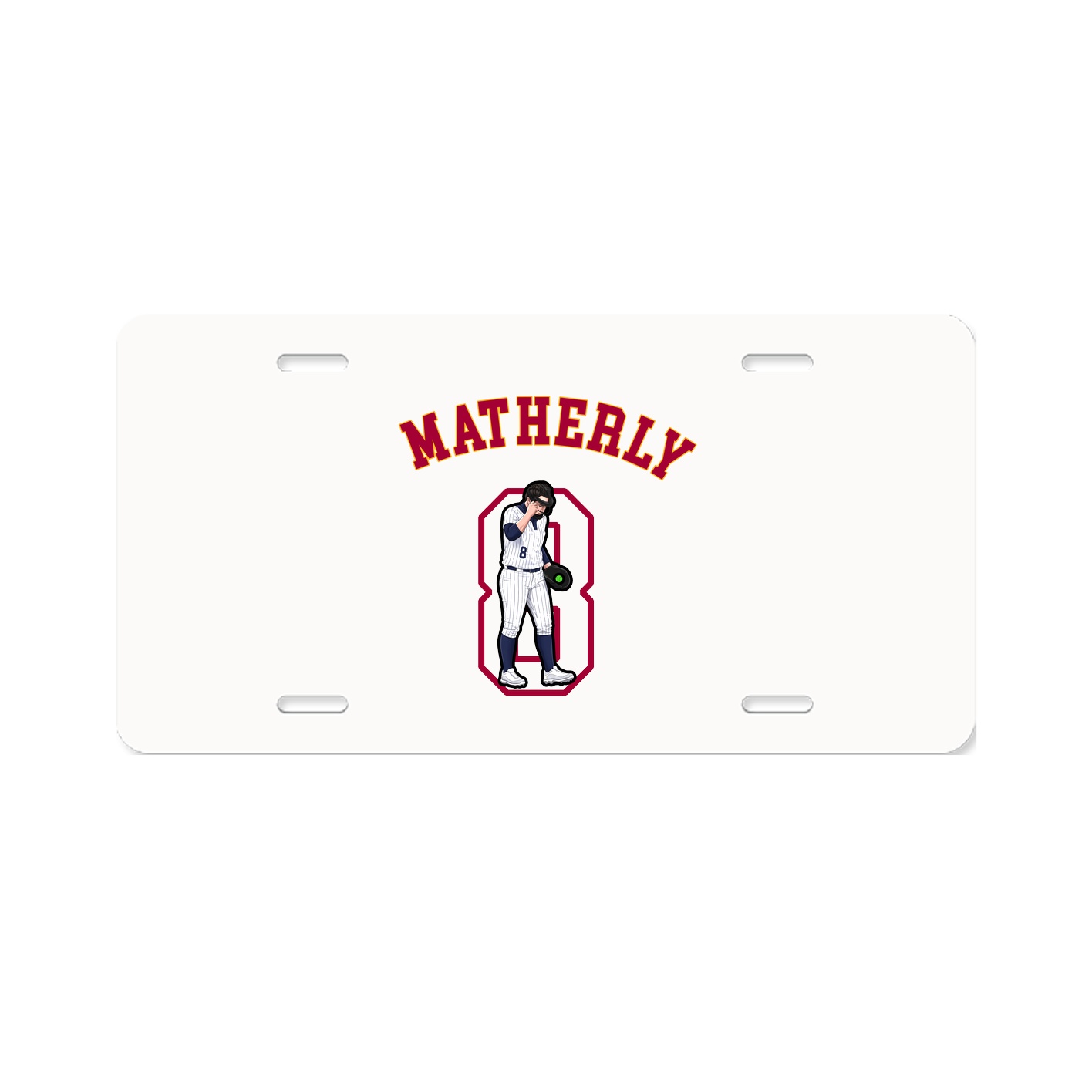 License Plate — Shirsey Arch in Classic