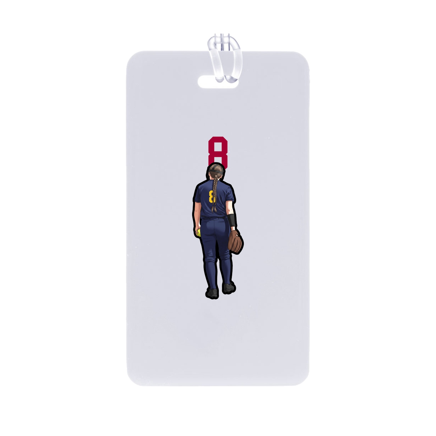 Bag Tag — Number Top in Classic