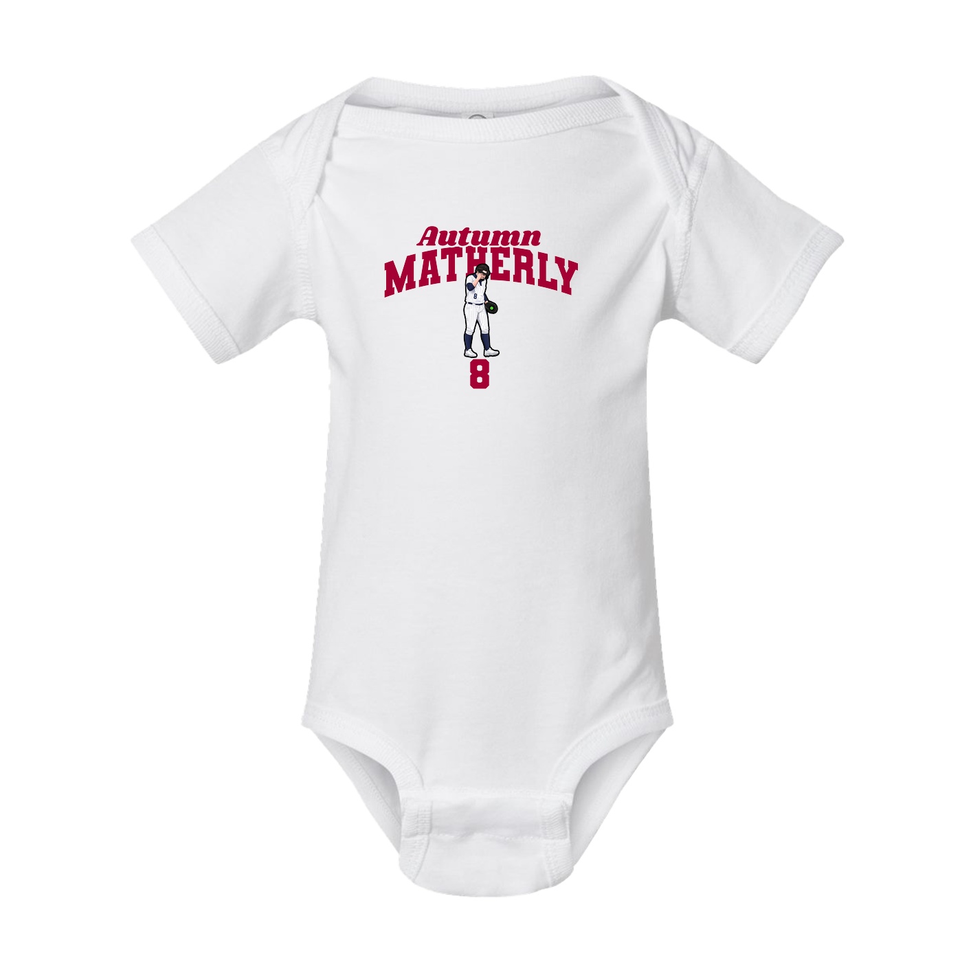Baby Onesie — Signature Arch in White