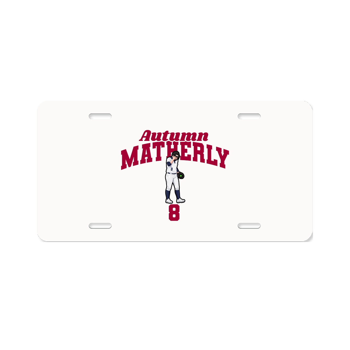 License Plate — Signature Arch in Classic