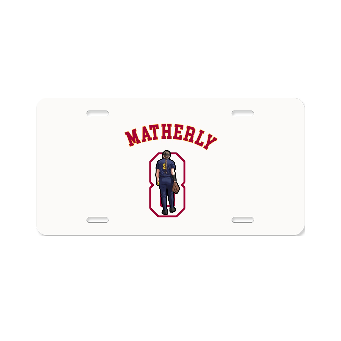 License Plate — Shirsey Arch in Classic