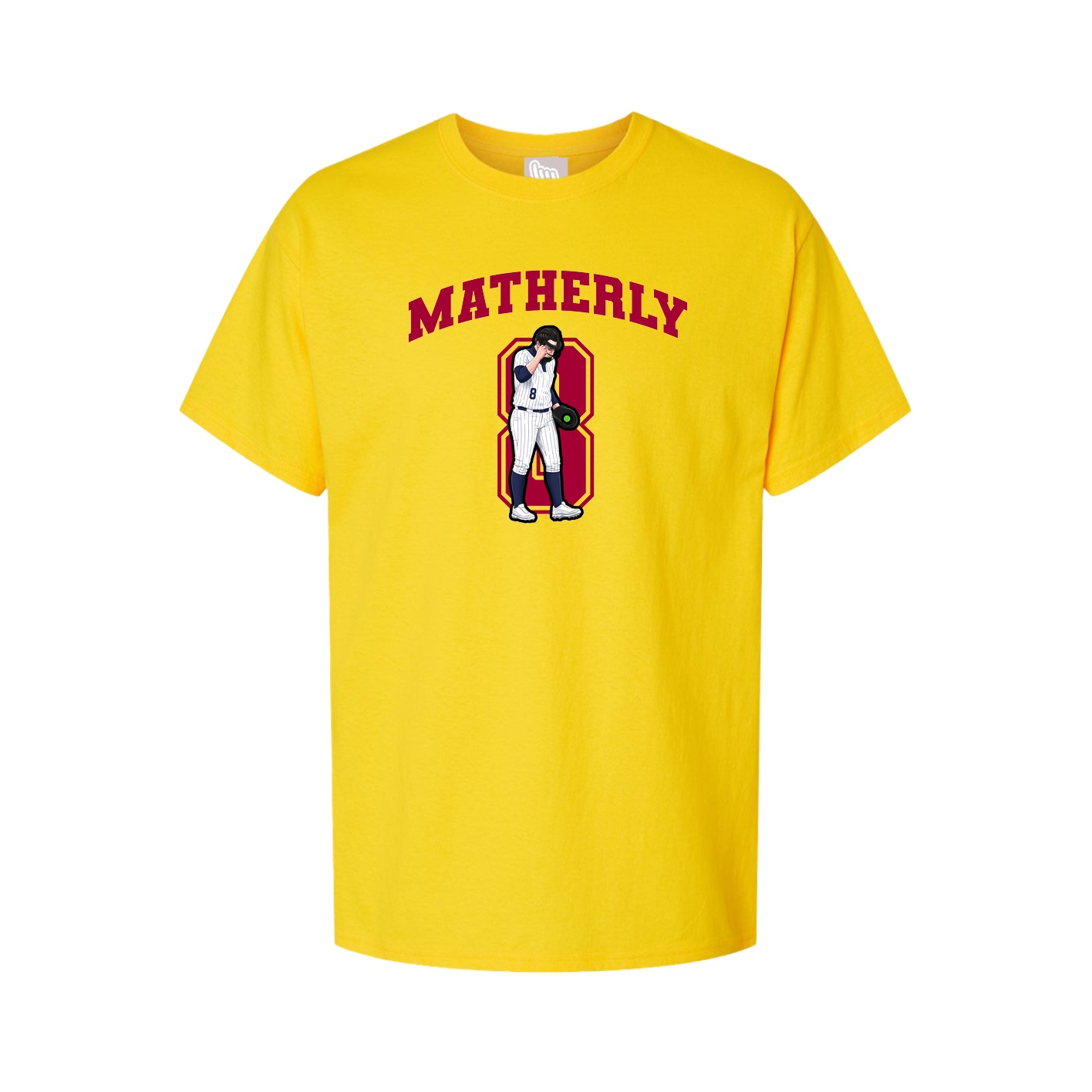 Tee — Number in Gold