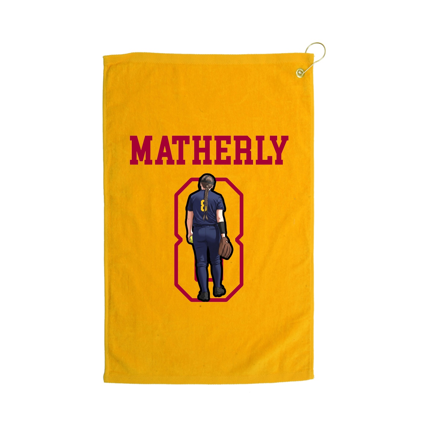 Golf Towel — Shirsey in Gold