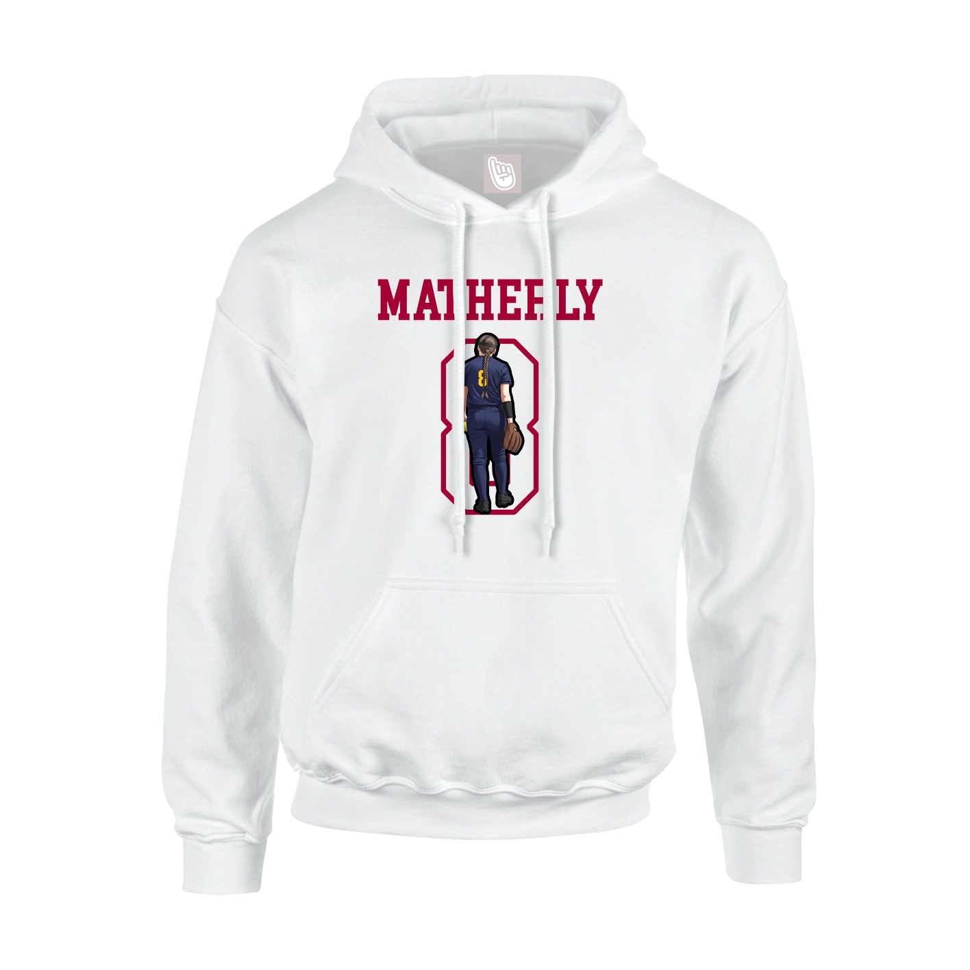 Youth Hoodie — Shirsey in White