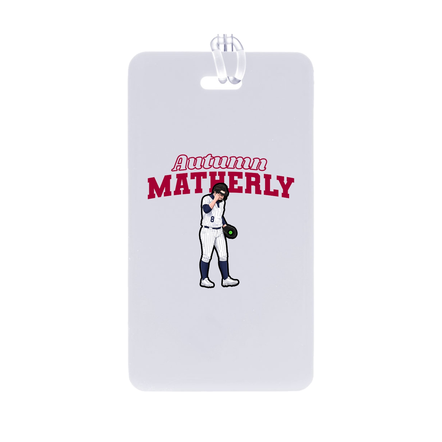 Bag Tag — Name Arch in Classic