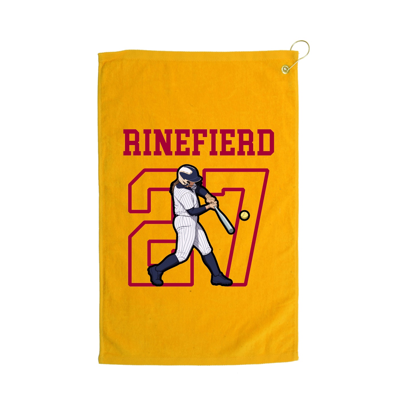 Golf Towel — Shirsey in Gold
