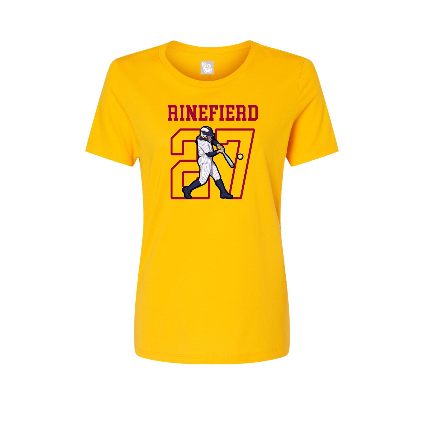 Fitted Women's Tee — Shirsey in Gold