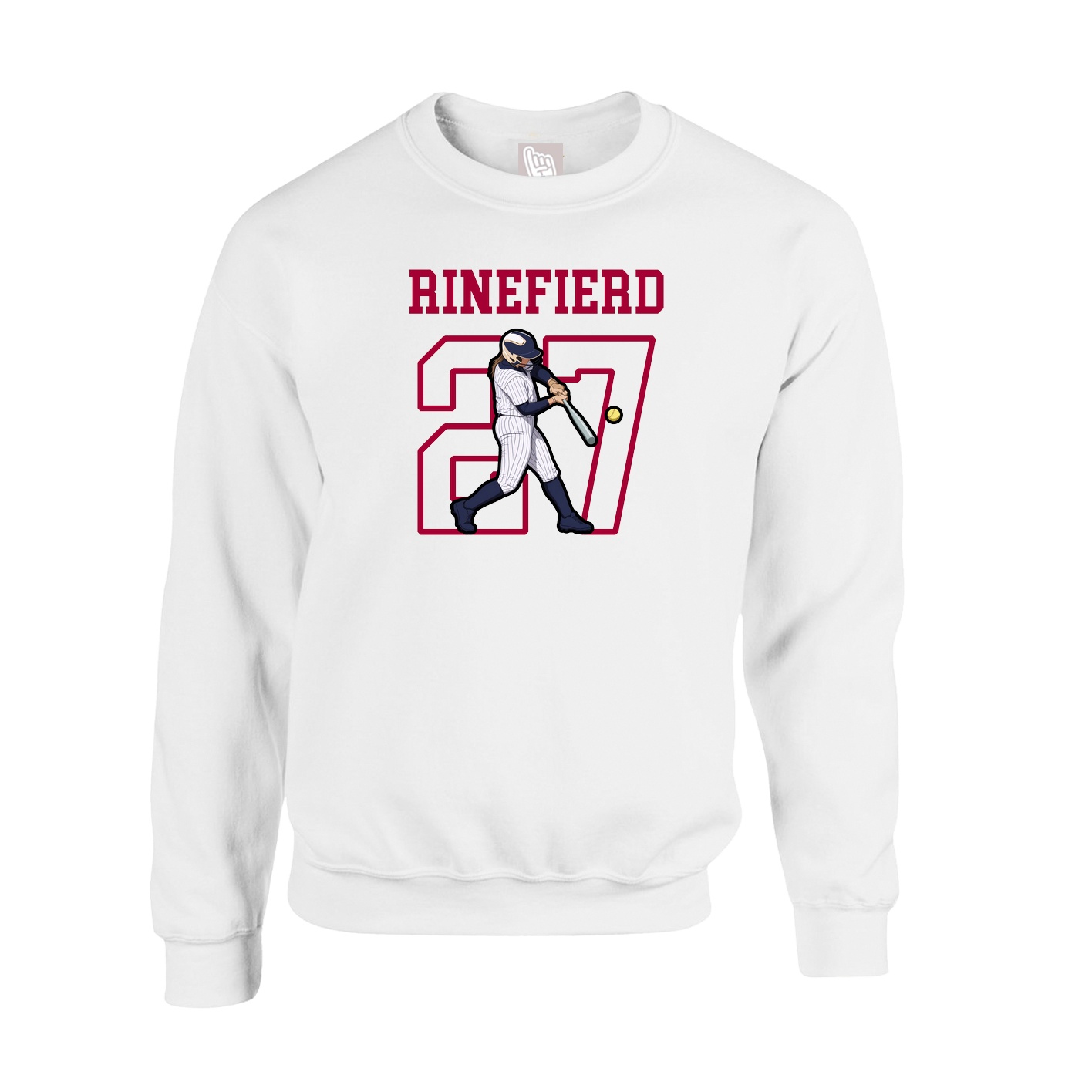 Fleece Crew — Shirsey in White