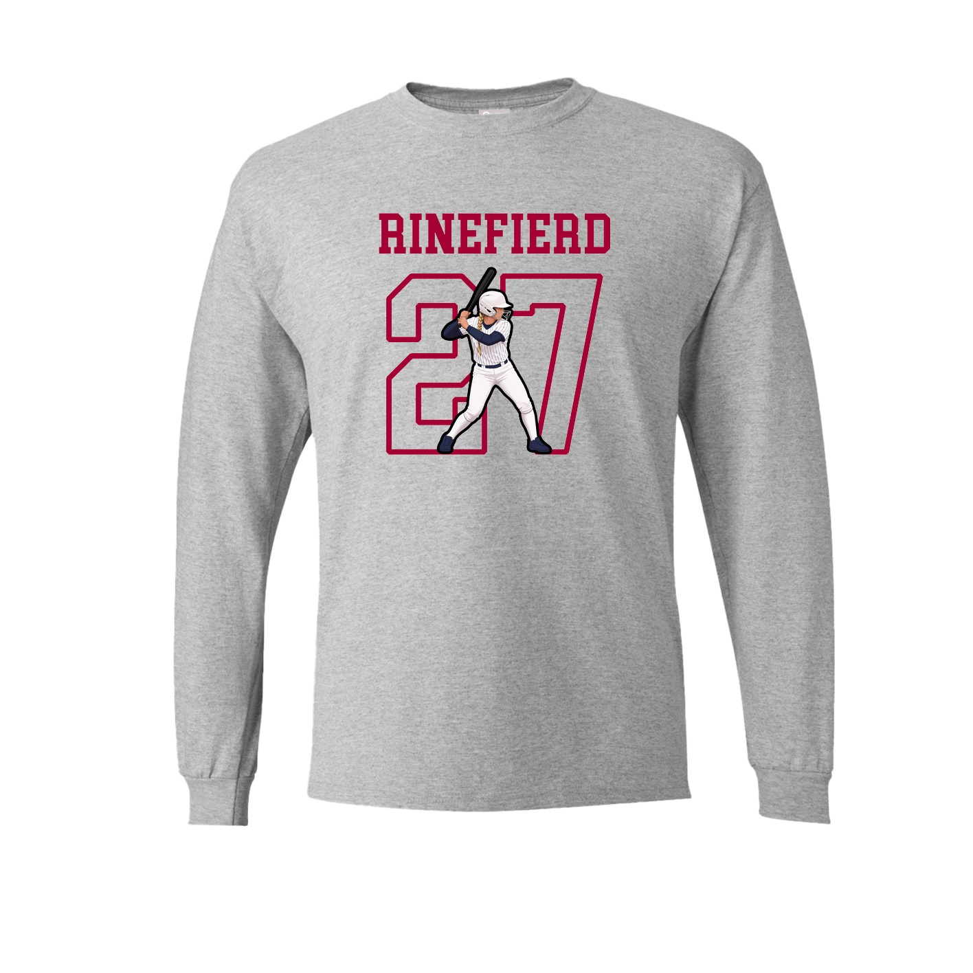 Long Sleeve Tee — Shirsey in Grey