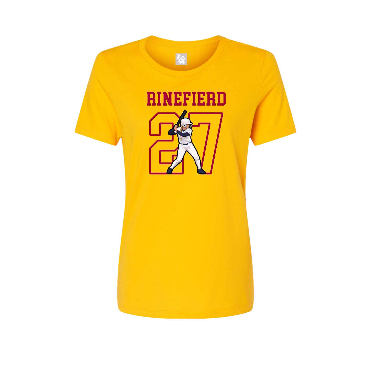 Fitted Women's Tee — Shirsey in Gold