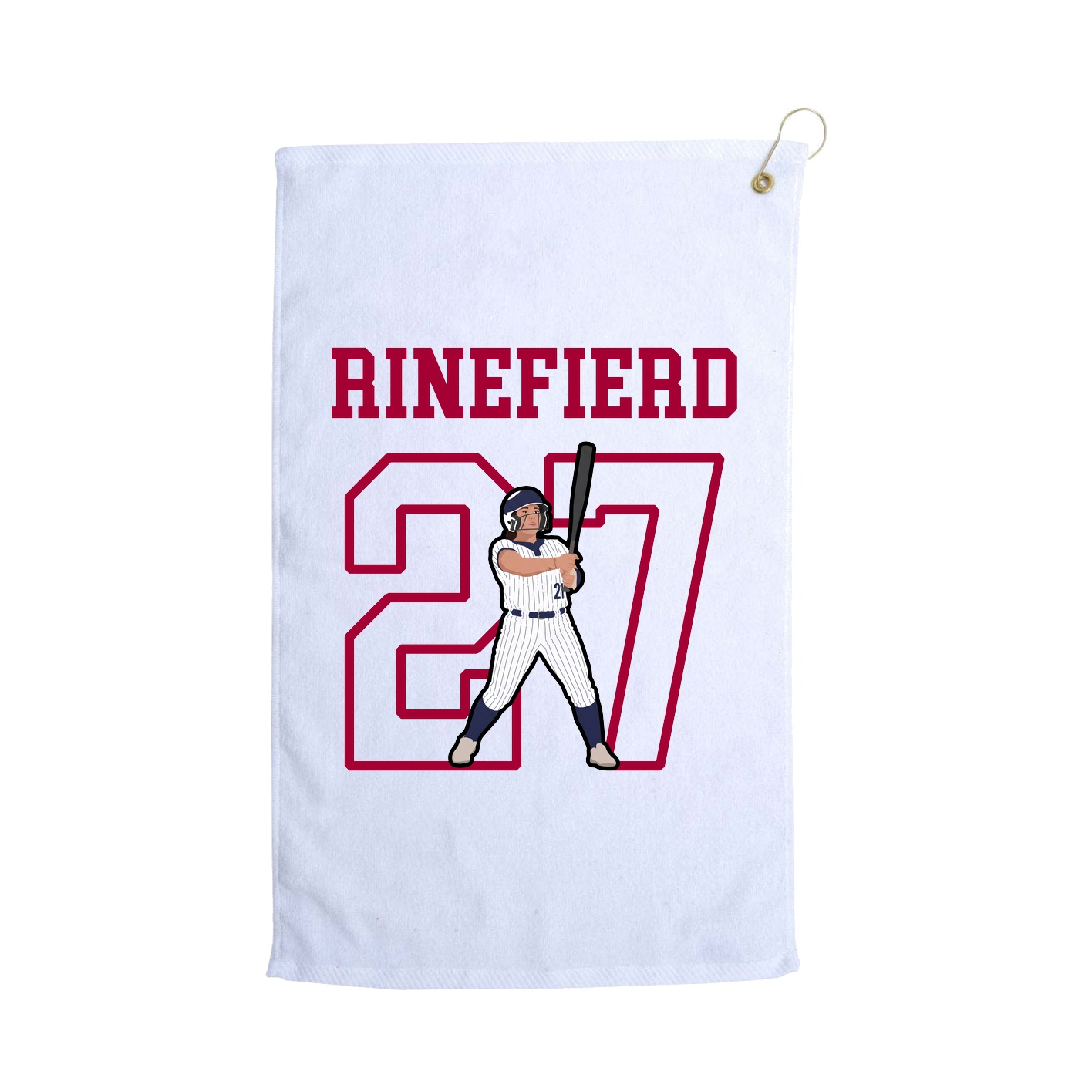Golf Towel — Shirsey in White