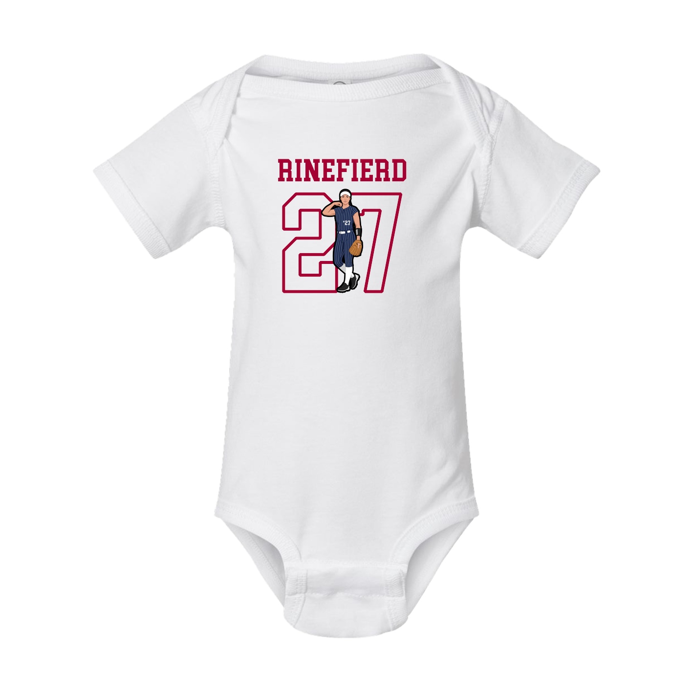 Baby Onesie — Shirsey in White