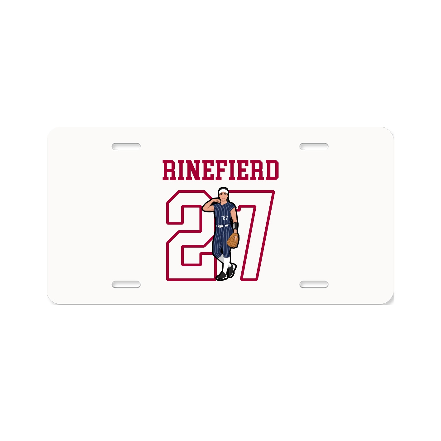 License Plate — Shirsey in Classic