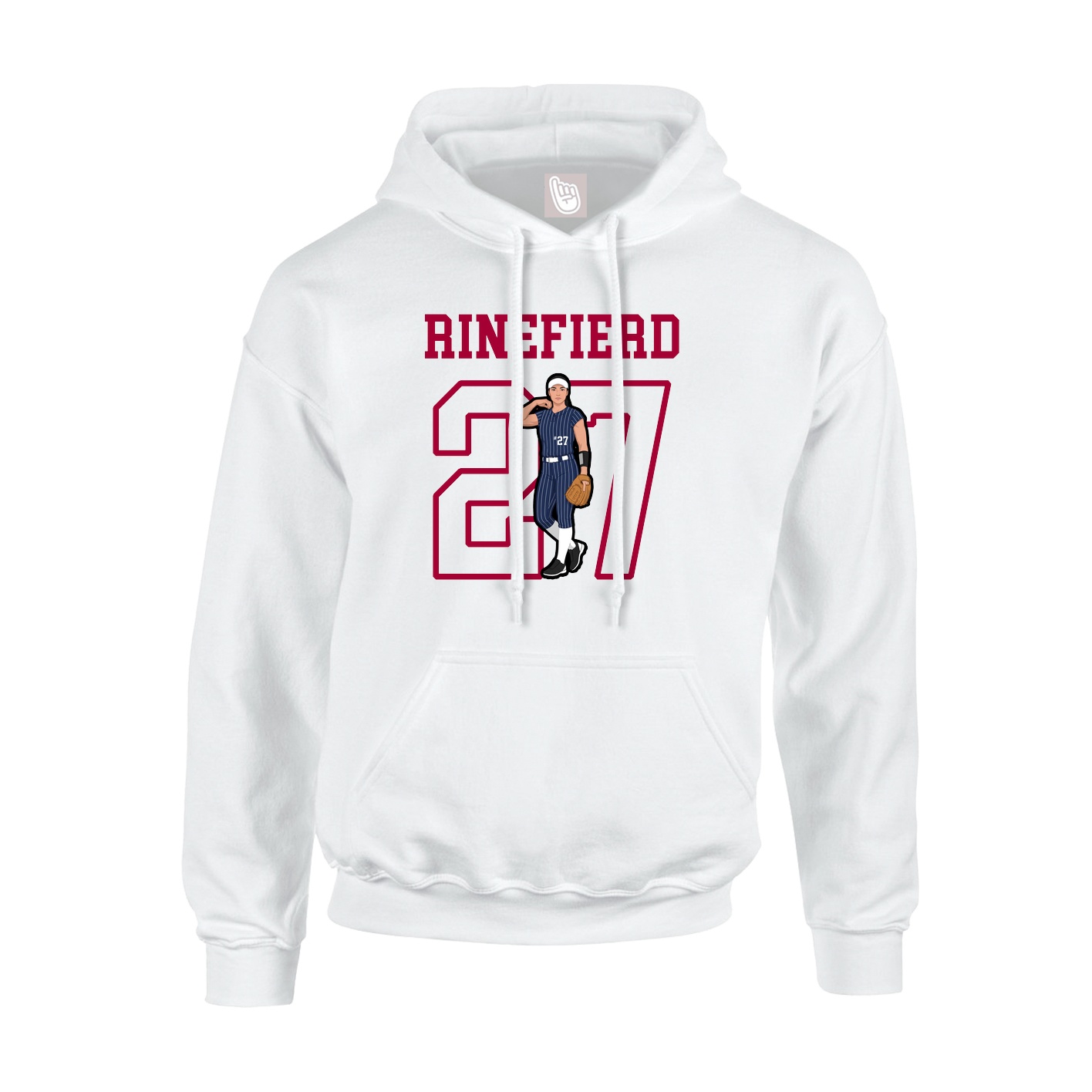 Youth Hoodie — Shirsey in White