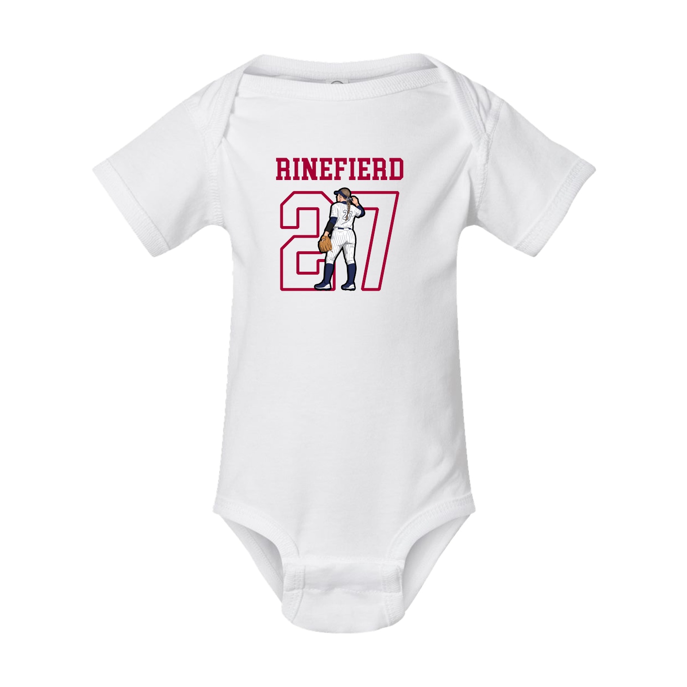 Baby Onesie — Shirsey in White