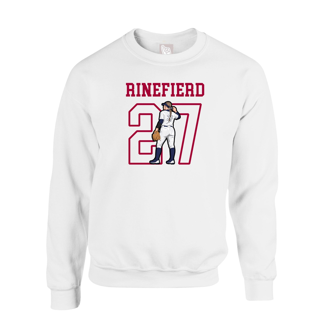 Fleece Crew — Shirsey in White