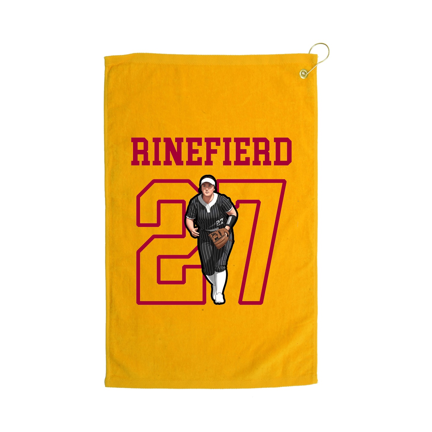 Golf Towel — Shirsey in Gold