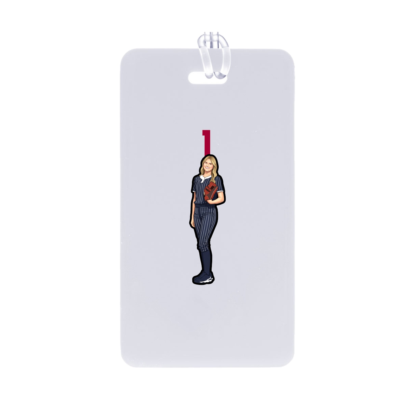 Bag Tag — Number Top in Classic