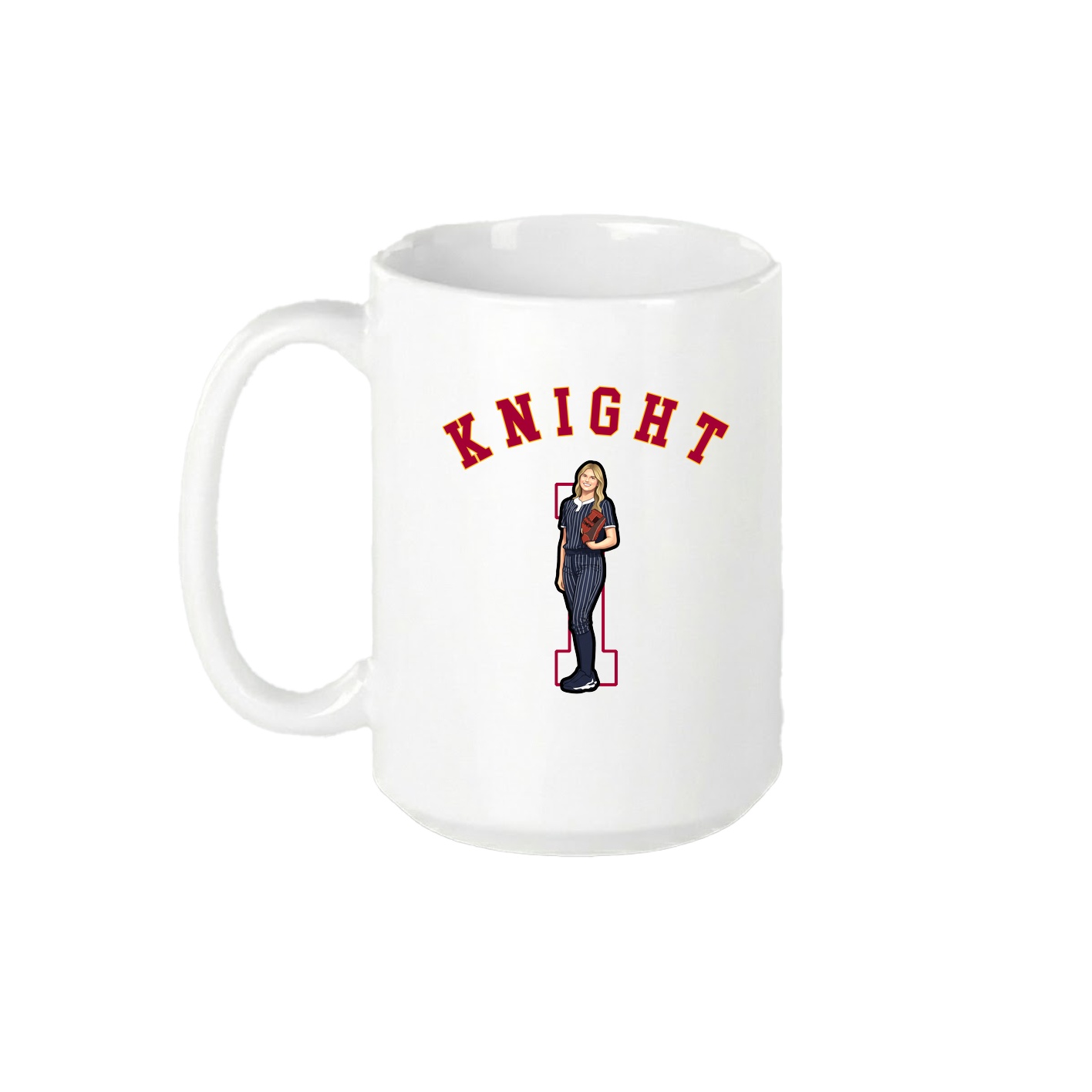 15oz Coffee Mug — Shirsey Arch in White
