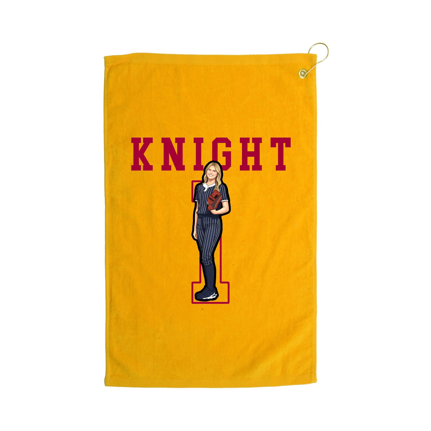 Golf Towel — Shirsey in Gold