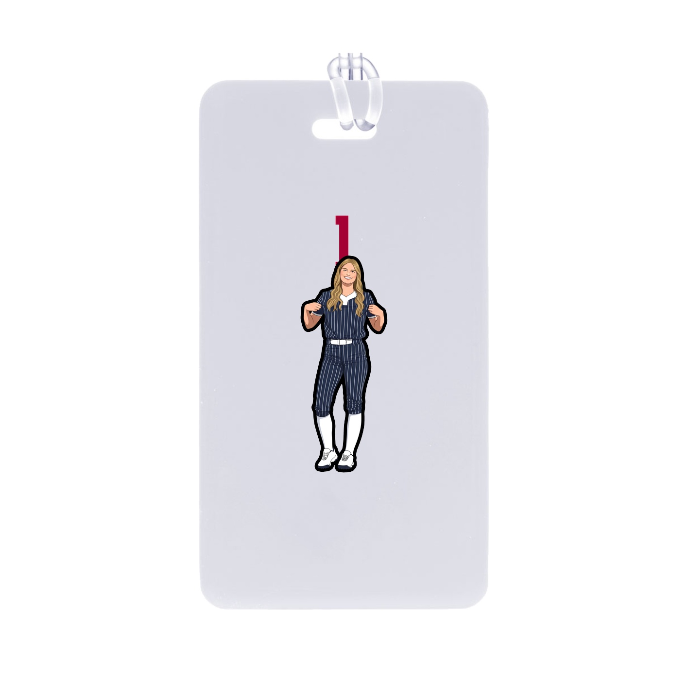 Bag Tag — Number Top in Classic