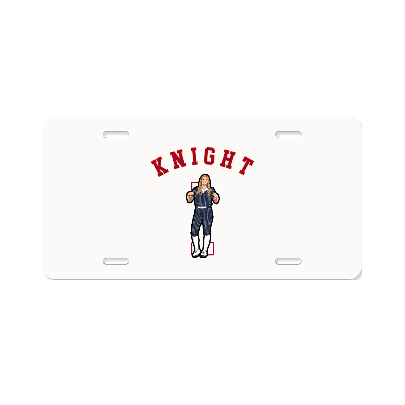 License Plate — Shirsey Arch in Classic