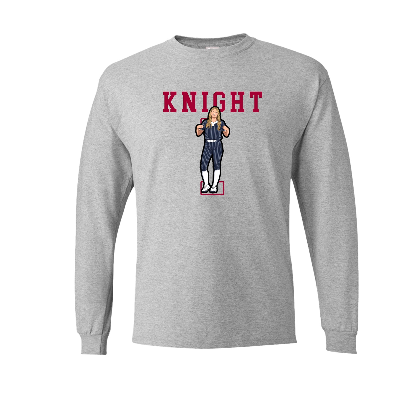 Long Sleeve Tee — Shirsey in Grey