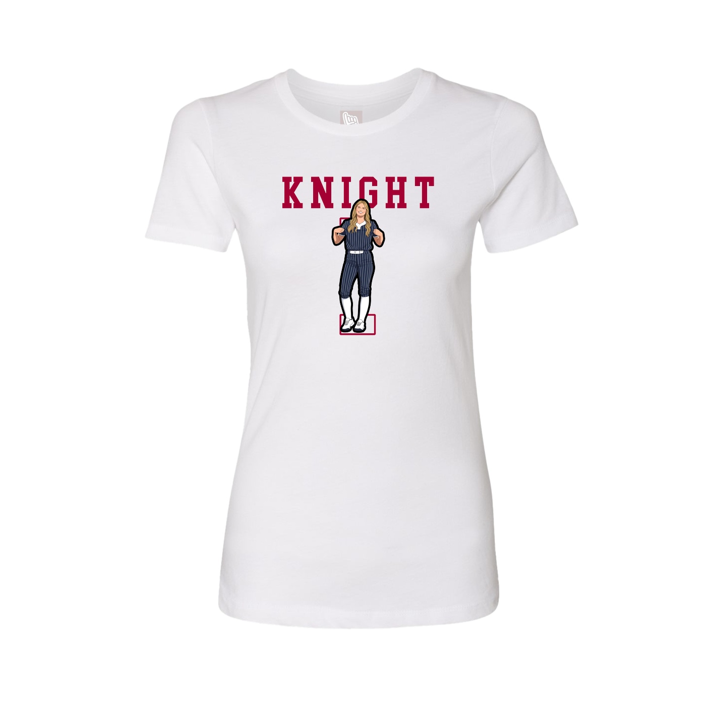 Fitted Women's Tee — Shirsey in White