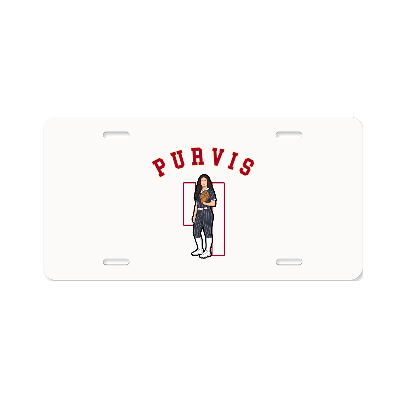 License Plate — Shirsey Arch in Classic