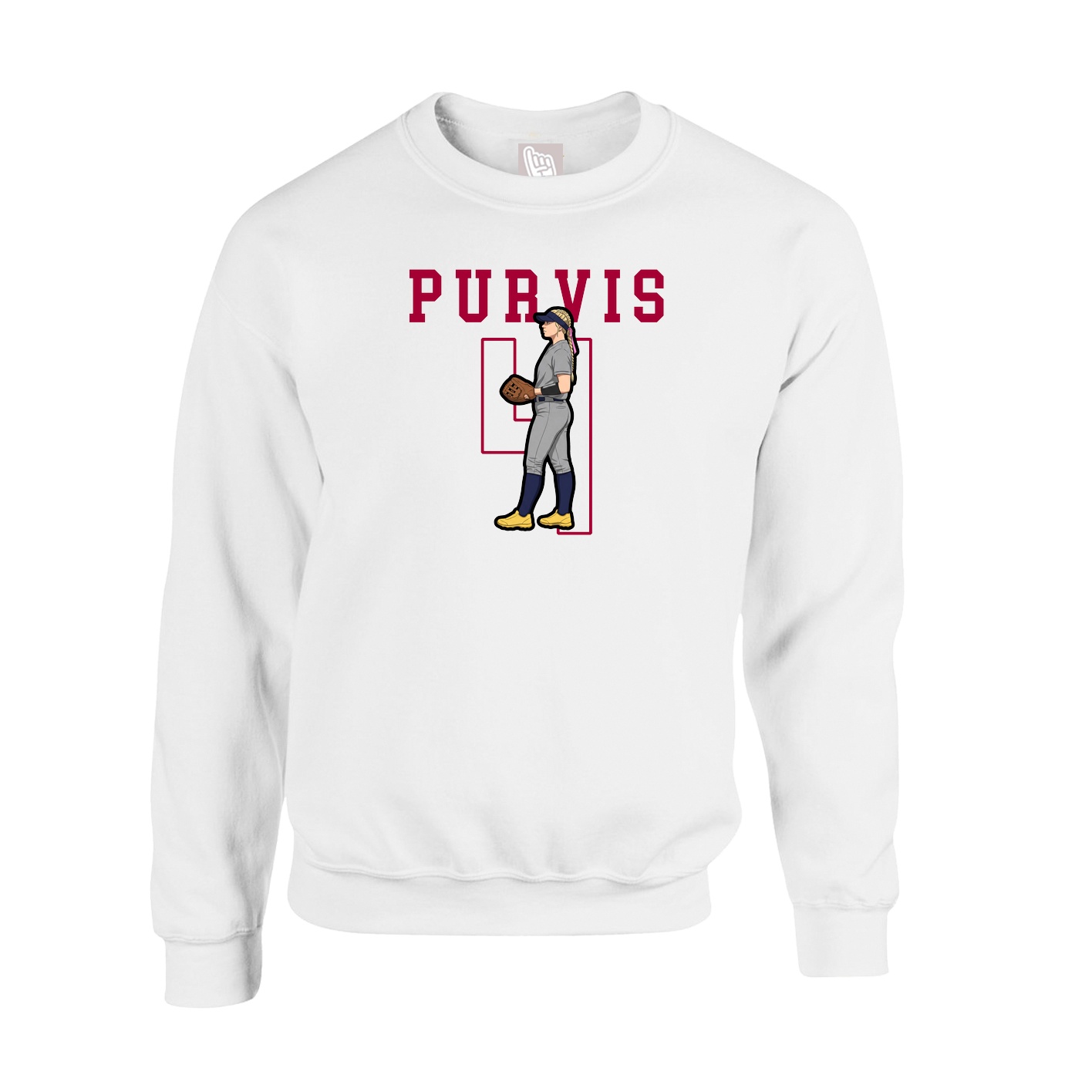 Fleece Crew — Shirsey in White