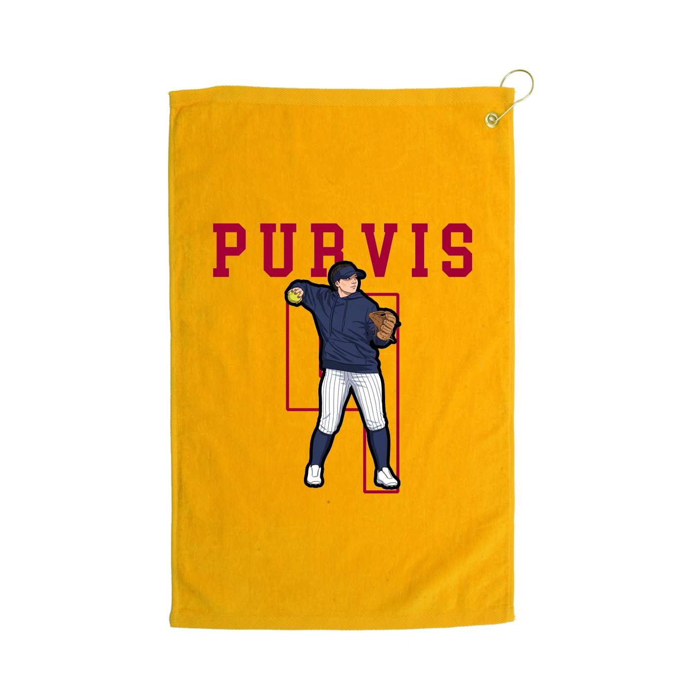 Golf Towel — Shirsey in Gold