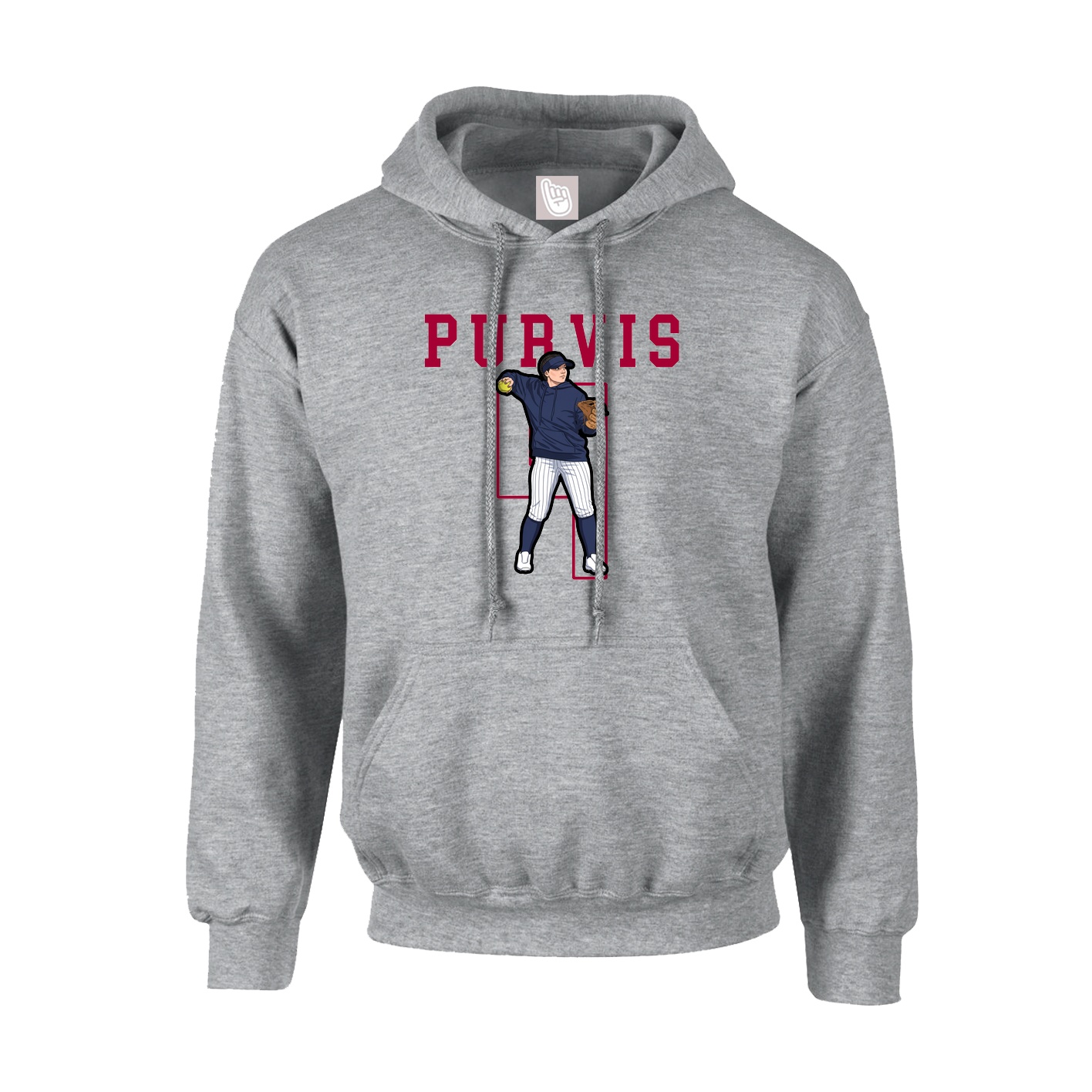 Hoodie — Shirsey in Grey